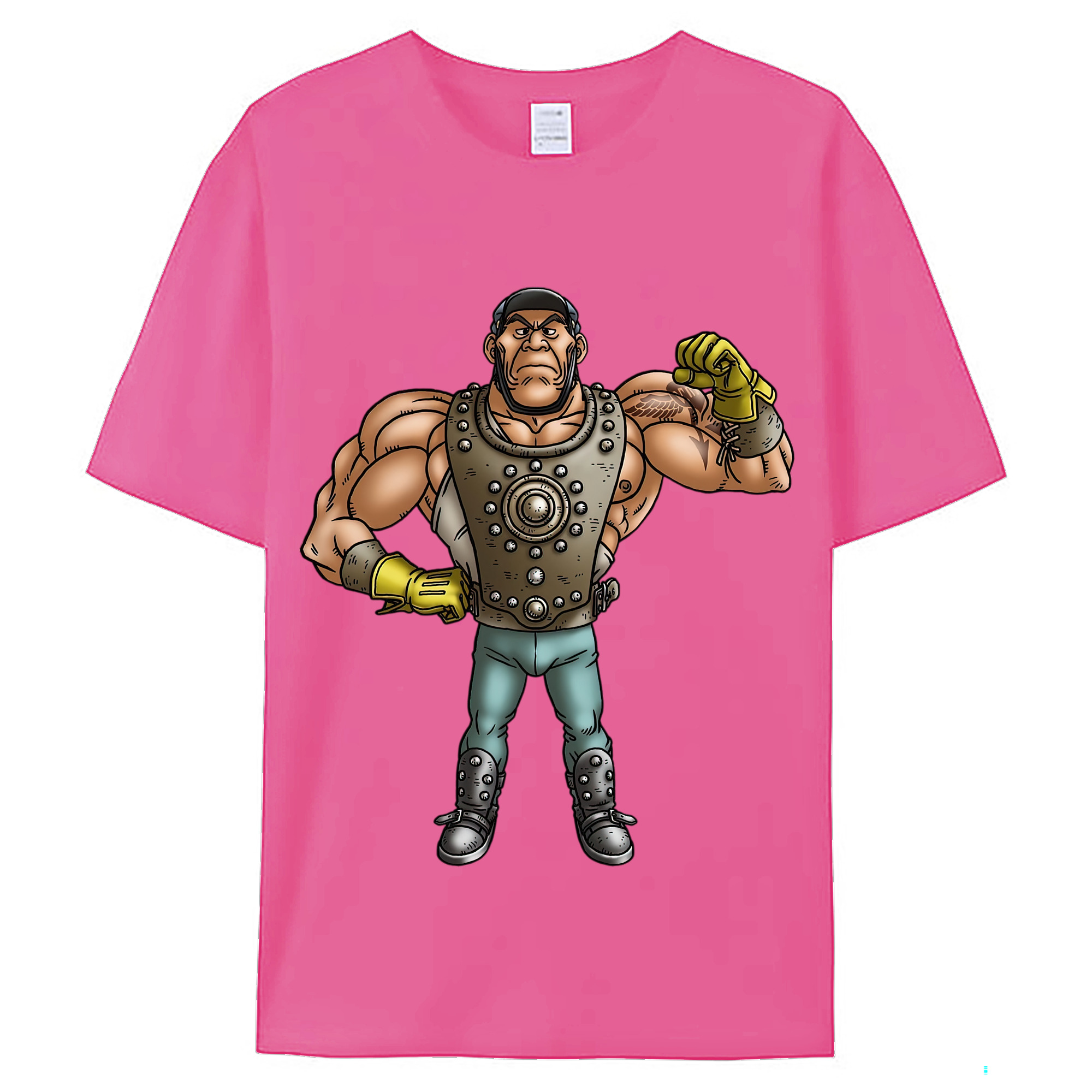 （画像用） ドラゴンクエスト Doragon Kuesuto Dragon Quest レディースカジュアルプリントTシャツ（綿100％）